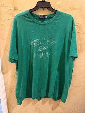 Polo by Ralph Lauren Teal Green Graphic Short-Sleeve Tee